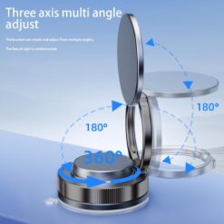 XO Холдер Magnetic Suction cup /no hook/, Manual с вакуум /черен/- C177