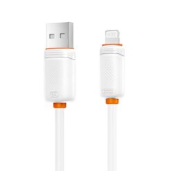 XO Кабел USB-A – Lightning, 1м /бял/ – NB302