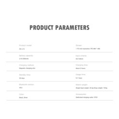 XO Смарт часовник J14 Amoled /черен/