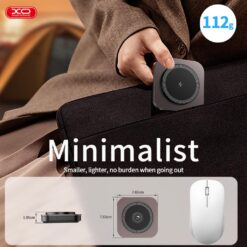 XO Wireless зарядно 15W 3 в 1, /черно/ – CX035