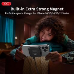 XO Wireless зарядно 15W 3 в 1, /черно/ – CX035