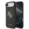 GUESS Калъф Apple iPhone 17 Air, PU 4G Metal Logo, /сив/ – GUHCP17M4GMGGR