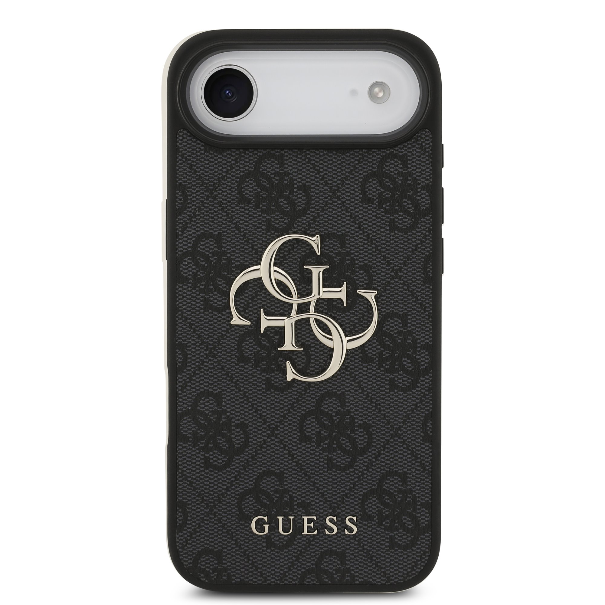 GUESS Калъф Apple iPhone 17 Air, PU 4G Metal Logo, /сив/ – GUHCP17M4GMGGR