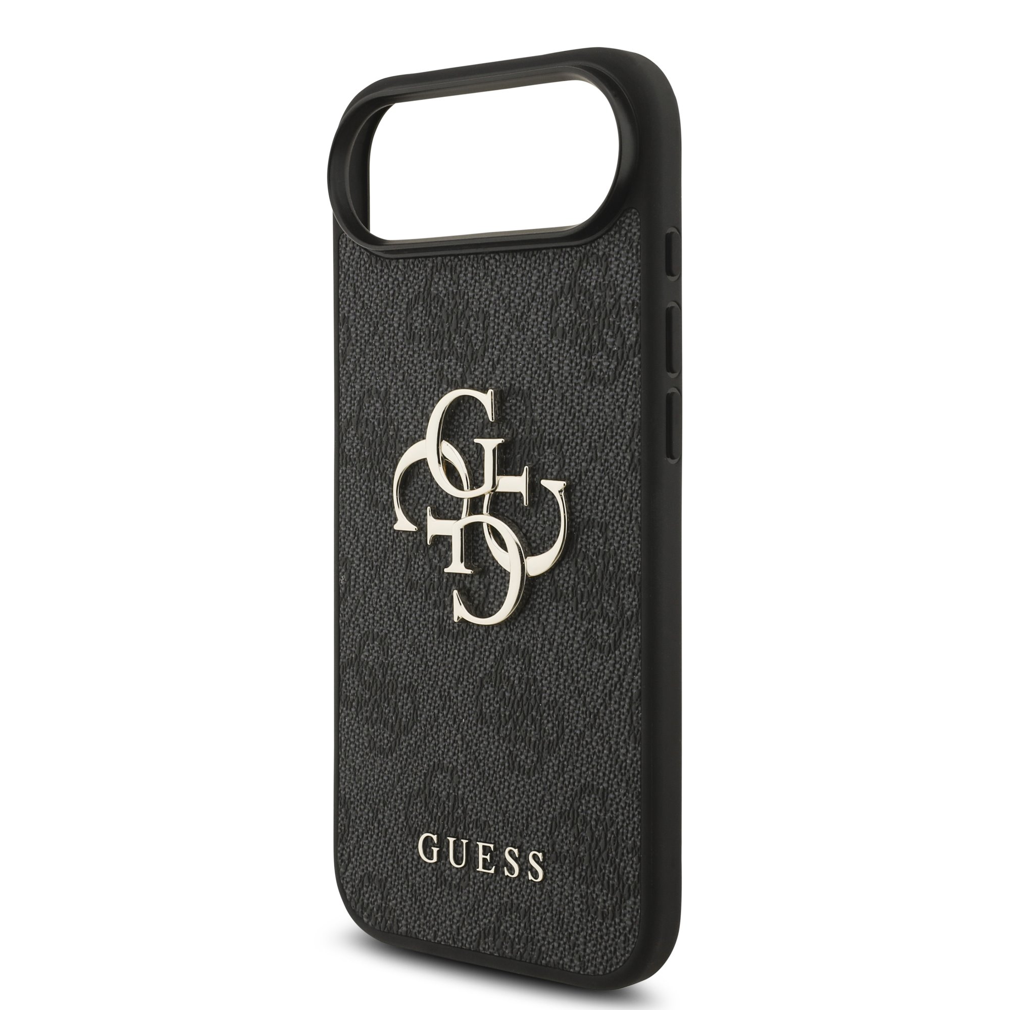 GUESS Калъф Apple iPhone 17 Air, PU 4G Metal Logo, /сив/ – GUHCP17M4GMGGR