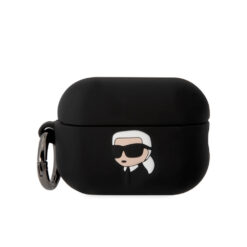 Karl Lagerfeld Калъф AirPods Pro 2, 3D Logo NFT Karl Head Silicone /черен/ – KLAP2RUNIKK