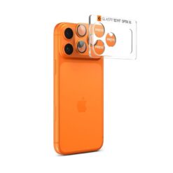 SPIGEN Camera Glass Optic Pro XL Glass tR.Ez Fit Apple iPhone 17 Pro Max / оранжев/ – AGL10650