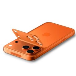 SPIGEN Camera Glass Optic Pro XL Glass tR.Ez Fit Apple iPhone 17 Pro Max / оранжев/ – AGL10650