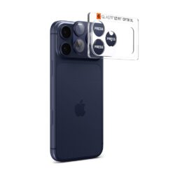 SPIGEN Camera Glass Optic Pro XL Glass tR.Ez Fit Apple iPhone 17 Pro Max / син/ – AGL10651