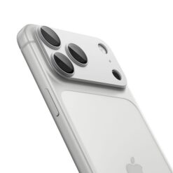 SPIGEN Camera Glass Optic Pro XL Glass tR.Ez Fit Apple iPhone 17 Pro Max / сребърен/ – AGL10652