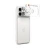 SPIGEN Camera Glass Optic Pro XL Glass tR.Ez Fit Apple iPhone 17 Pro / сребърен/ – AGL10647