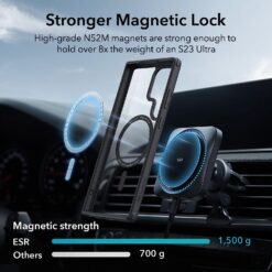 ESR Калъф Classic Hybrid Samsung S26 Ultra, MagSafe /прозрачно + черно/