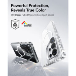 ESR Калъф Classic Hybrid със стойка, Samsung S26 Ultra, MagSafe /прозрачeн/