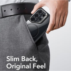 ESR Калъф Classic Hybrid със стойка Samsung S26 Ultra, MagSafe /прозрачно + черно/