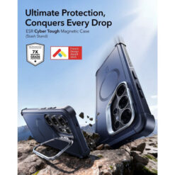 ESR Калъф Cyber Tough Armor със стойка, Samsung S26 Ultra, MagSafe /черен/