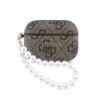 GUESS Калъф Airpods Pro 3, PU 4G Classic Logo Pearl Strap, /кафяв/ – GUAP3P4E4PSW