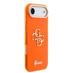 GUESS Калъф Apple iPhone 17 Air, IML 4G Script Metal Logo /оранжев/ – GUHCP17M5HC4MLSO