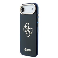GUESS Калъф Apple iPhone 17 Air, IML 4G Script Metal Logo /син/ – GUHCP17M5HC4MLSB