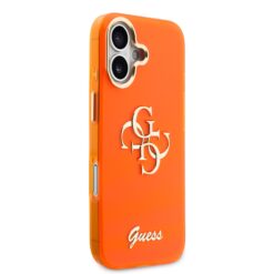 GUESS Калъф Apple iPhone 17, IML 4G Script Metal Logo /оранжев/ – GUHCP17S5HC4MLSO