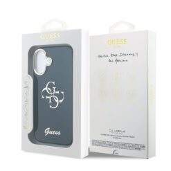 GUESS Калъф Apple iPhone 17, IML 4G Script Metal Logo /син/ – GUHCP17S5HC4MLSB