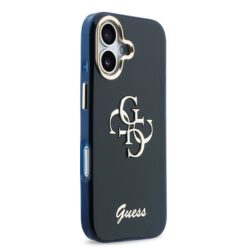 GUESS Калъф Apple iPhone 17, IML 4G Script Metal Logo /син/ – GUHCP17S5HC4MLSB