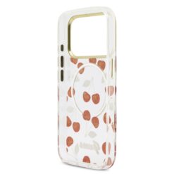 GUESS Калъф Apple iPhone 17 Pro, IML Glitter Cherry MagSafe – GUHMP17L5HTCGMEH