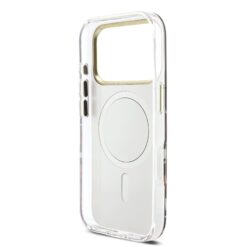 GUESS Калъф Apple iPhone 17 Pro Max, PC/TPU Mirror Glitter Cherry MagSafe – GUHMP17X5HMRCGEG