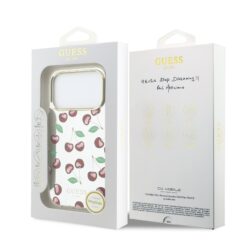 GUESS Калъф Apple iPhone 17 Pro, PC/TPU Mirror Glitter Cherry MagSafe – GUHMP17L5HMRCGEG
