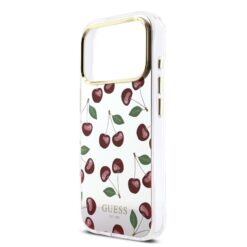 GUESS Калъф Apple iPhone 17 Pro, PC/TPU Mirror Glitter Cherry MagSafe – GUHMP17L5HMRCGEG