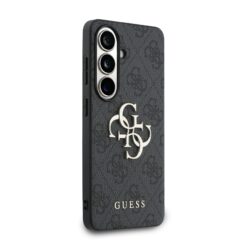 GUESS Калъф Samsung S26, PU 4G Metal Logo /сив/ – GUHCS26S4GMGGR
