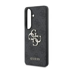 GUESS Калъф Samsung S26, PU 4G Metal Logo /сив/ – GUHCS26S4GMGGR