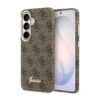 GUESS Калъф Samsung S26, PU 4G Script Metal Logo MagSafe /кафяв/ – GUHMS26S5P4FWMSW