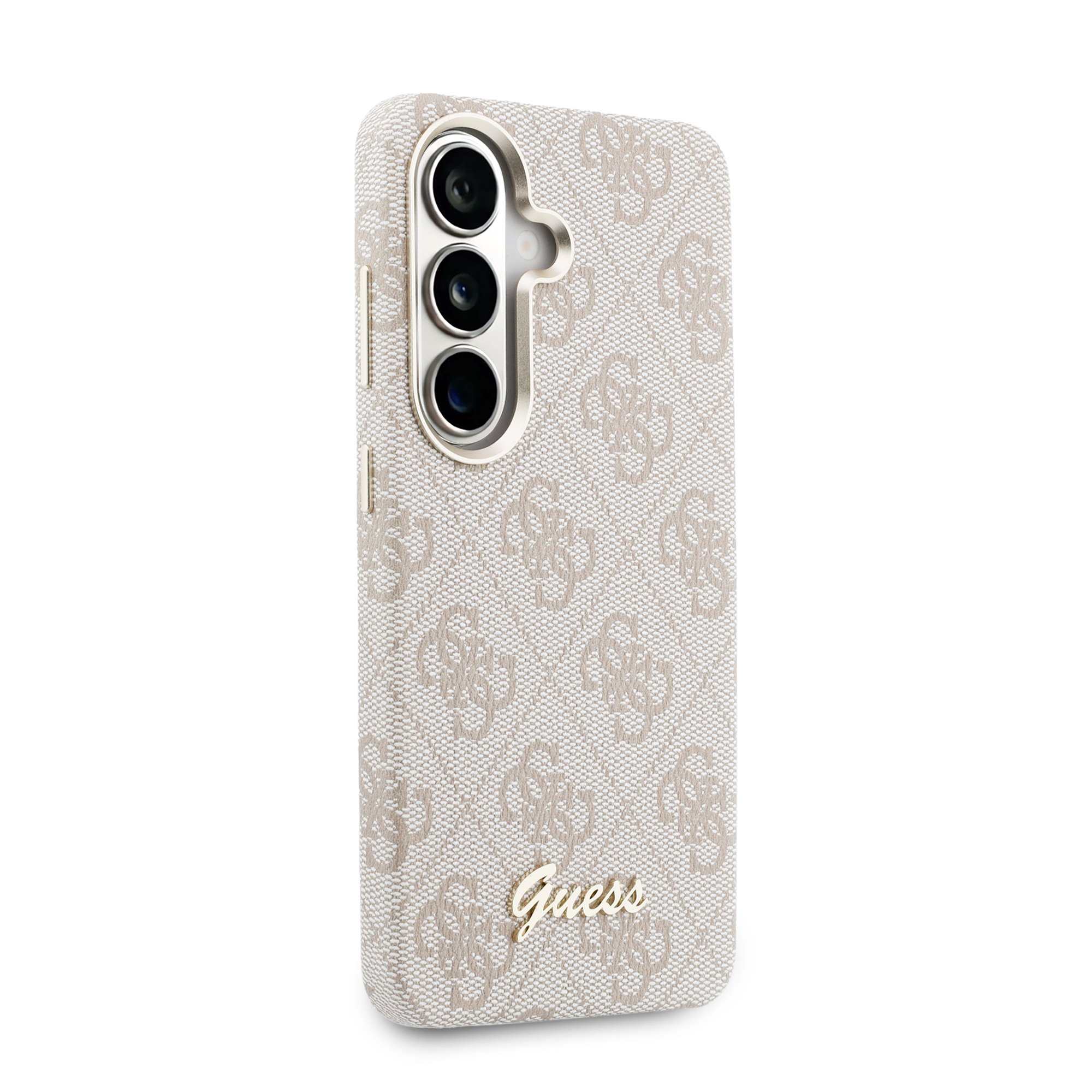 GUESS Калъф Samsung S26, PU 4G Script Metal Logo MagSafe /розов/ – GUHMS26S5P4FWMSP