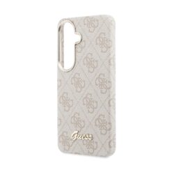 GUESS Калъф Samsung S26, PU 4G Script Metal Logo MagSafe /розов/ – GUHMS26S5P4FWMSP
