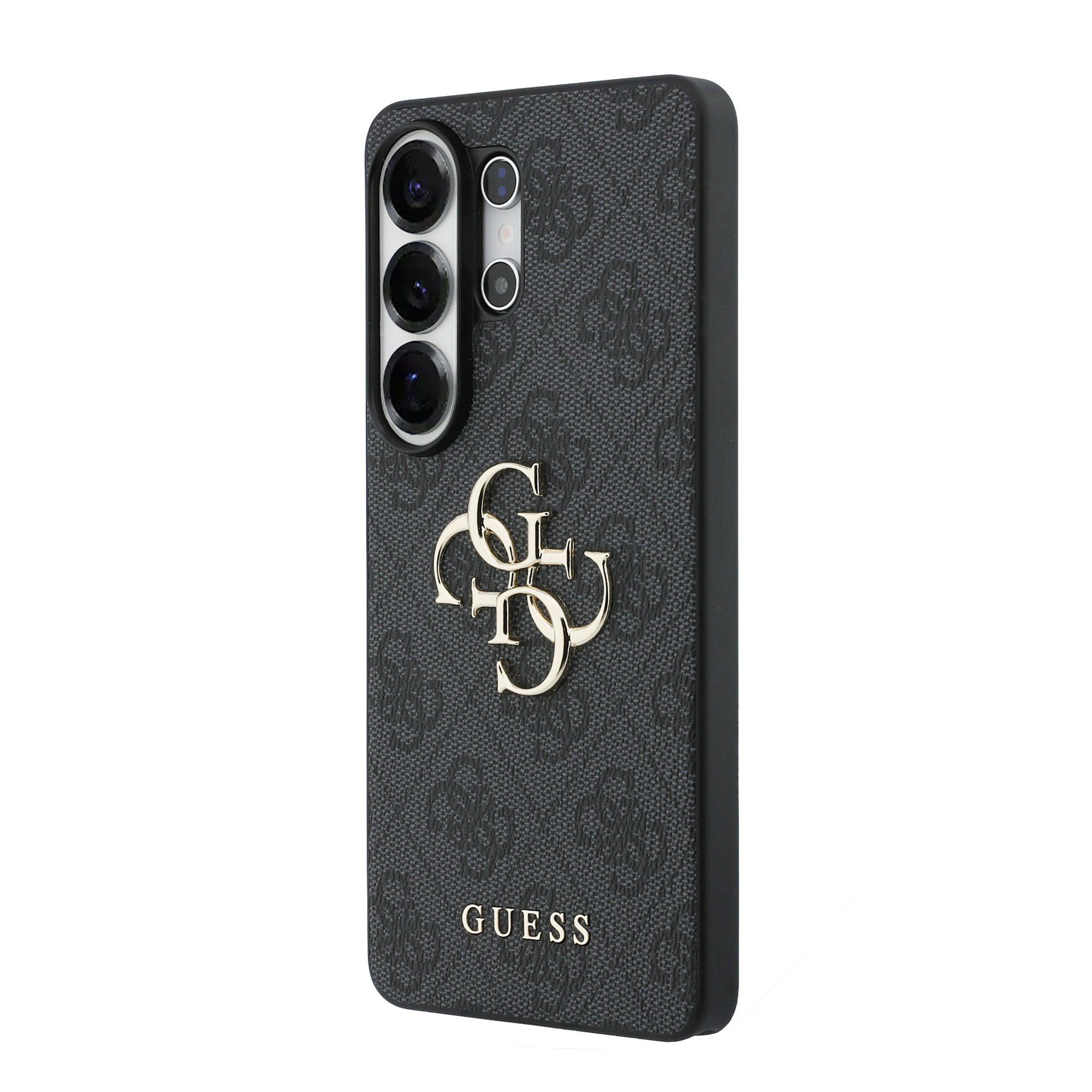 GUESS Калъф Samsung S26 Ultra, PU 4G Metal Logo /сив/ – GUHCS26L4GMGGR