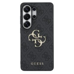 GUESS Калъф Samsung S26 Ultra, PU 4G Metal Logo /сив/ – GUHCS26L4GMGGR