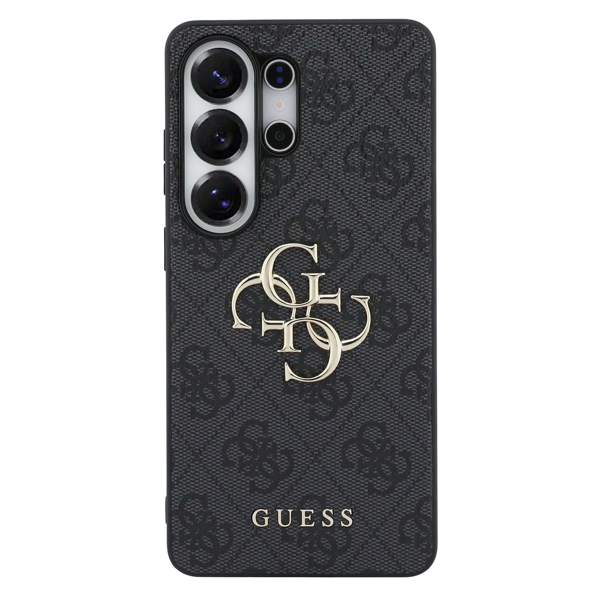 GUESS Калъф Samsung S26 Ultra, PU 4G Metal Logo /сив/ – GUHCS26L4GMGGR