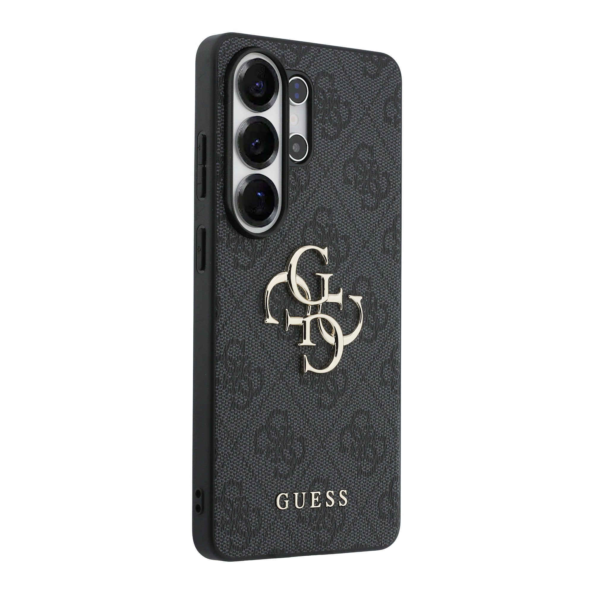 GUESS Калъф Samsung S26 Ultra, PU 4G Metal Logo /сив/ – GUHCS26L4GMGGR
