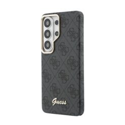 GUESS Калъф Samsung S26 Ultra, PU 4G Script Metal Logo MagSafe /черен/ – GUHMS26L5P4FWMSK