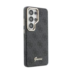 GUESS Калъф Samsung S26 Ultra, PU 4G Script Metal Logo MagSafe /черен/ – GUHMS26L5P4FWMSK