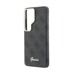 GUESS Калъф Samsung S26 Ultra, PU 4G Script Metal Logo MagSafe /черен/ – GUHMS26L5P4FWMSK