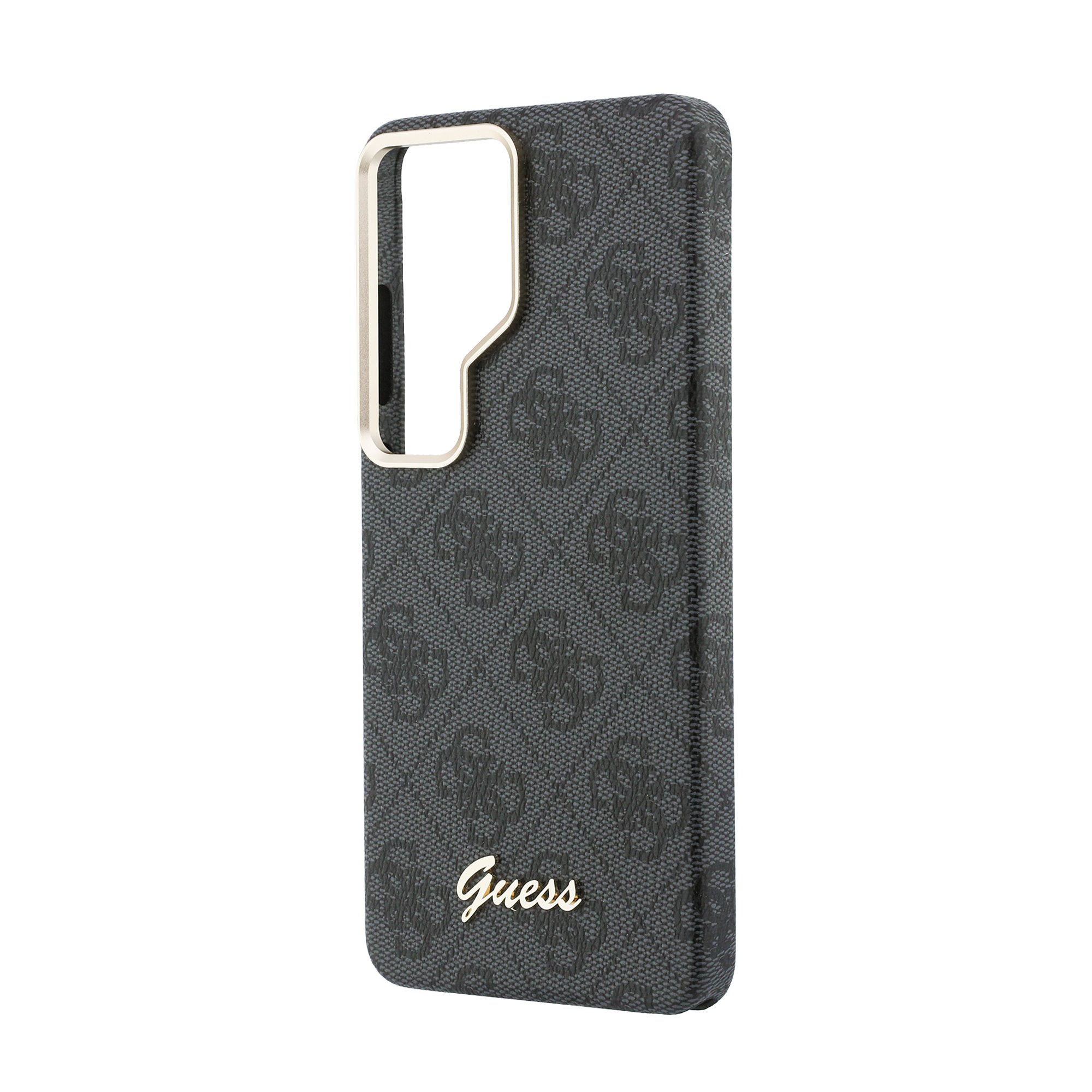 GUESS Калъф Samsung S26 Ultra, PU 4G Script Metal Logo MagSafe /черен/ – GUHMS26L5P4FWMSK