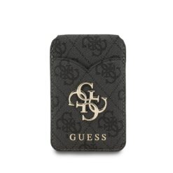 GUESS калъф за карти PU 4G Mirror MagSafe, /черен/ – GUWMSMIP4GK