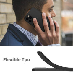 Калъф Silicone Matt Motorola Edge 70 5G /черен/