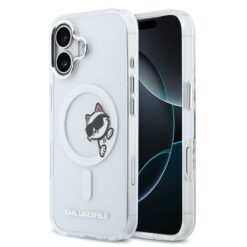 Karl Lagerfeld Калъф Apple iPhone 17, IML Choupette Peekaboo MagSafe /прозрачен/ – KLHMP17S6HCPSCT