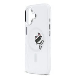 Karl Lagerfeld Калъф Apple iPhone 17, IML Choupette Peekaboo MagSafe /прозрачен/ – KLHMP17S6HCPSCT