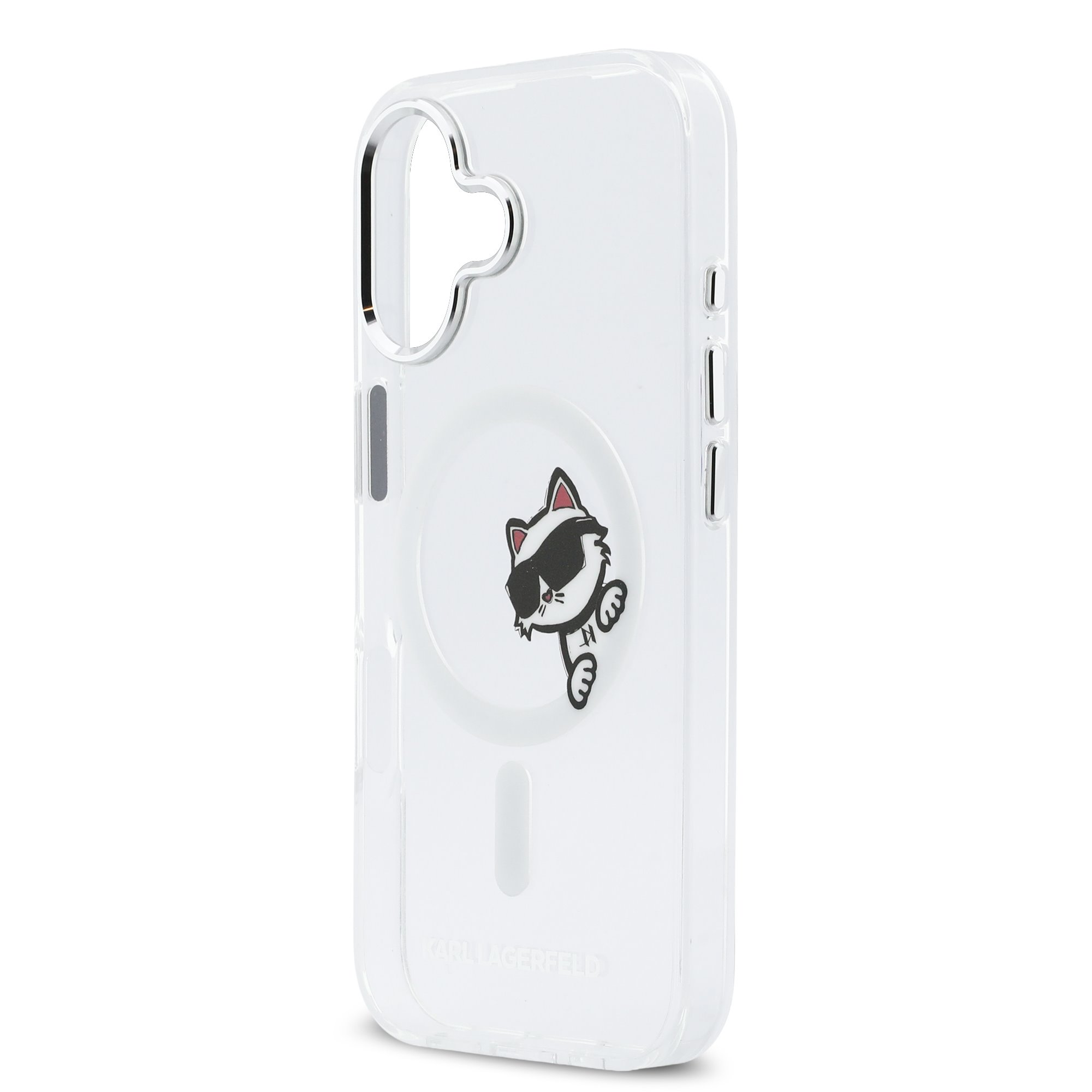 Karl Lagerfeld Калъф Apple iPhone 17, IML Choupette Peekaboo MagSafe /прозрачен/ – KLHMP17S6HCPSCT