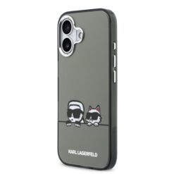 Karl Lagerfeld Калъф Apple iPhone 17, IML K/C Heads Logo MagSafe /черен/ – KLHMP17S6HPKACK