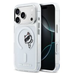 Karl Lagerfeld Калъф Apple iPhone 17 Pro, IML Choupette Peekaboo MagSafe /прозрачен/ – KLHMP17L6HCPSCT