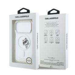 Karl Lagerfeld Калъф Apple iPhone 17 Pro, IML Choupette Peekaboo MagSafe /прозрачен/ – KLHMP17L6HCPSCT