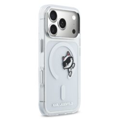 Karl Lagerfeld Калъф Apple iPhone 17 Pro Max, IML Choupette Peekaboo MagSafe /прозрачен/ – KLHMP17X6HCPSCT